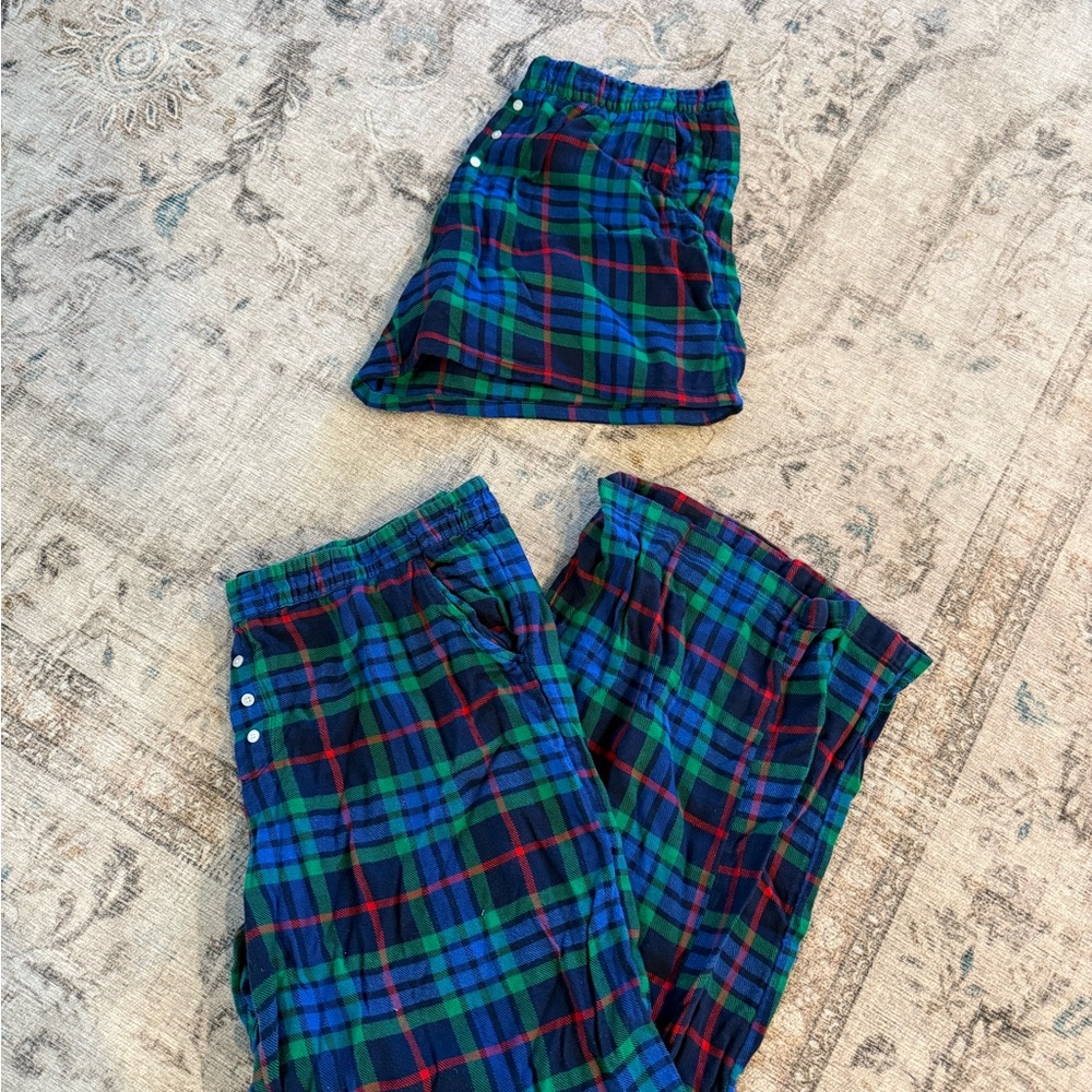 Aerie Tartan Plaid Pants Lot- multi colors